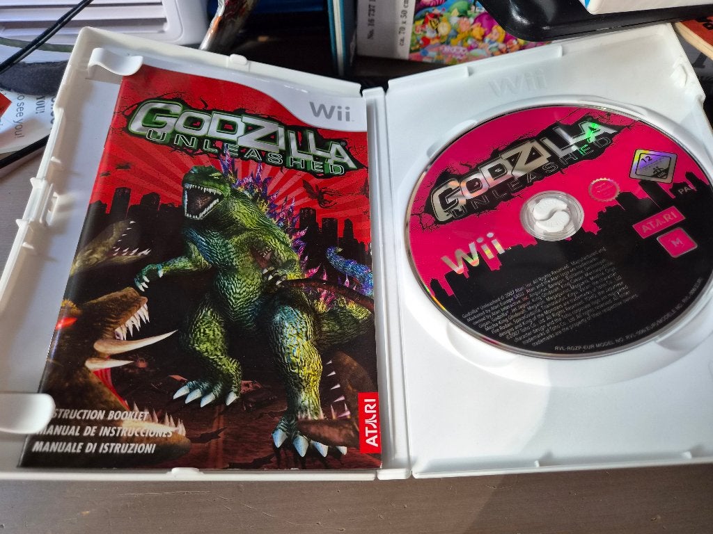 Godzilla Unleashed compleet Wii, Spelcomputers en Games, 1 speler, Racen en Vliegen, Ophalen of Verzenden, Zo goed als nieuw