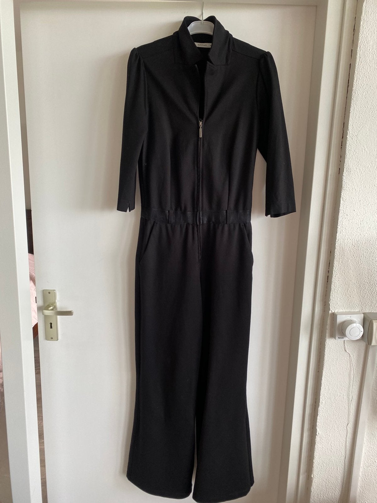 Summum jumpsuit zwart maat 36, Kleding | Dames, Ophalen of Verzenden, Zo goed als nieuw, Maat 36 (S), Zwart