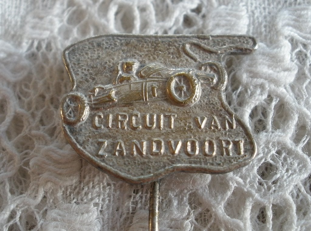 Oud speldje - Circuit van Zandvoort, Ophalen of Verzenden, Gebruikt, Sport, Speldje of Pin
