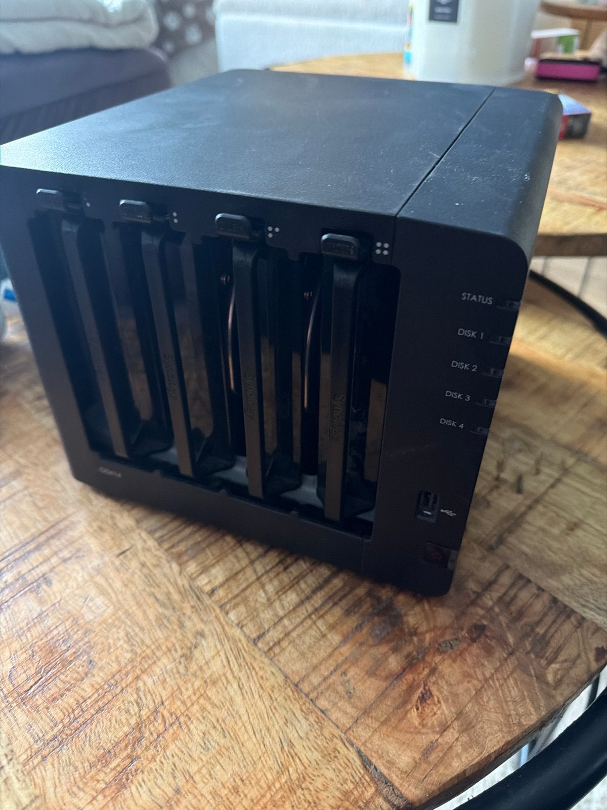 Synology NAS met 3x 3TB WD Red HDD's, Computers en Software, Gebruikt, Server, HDD, Ophalen of Verzenden