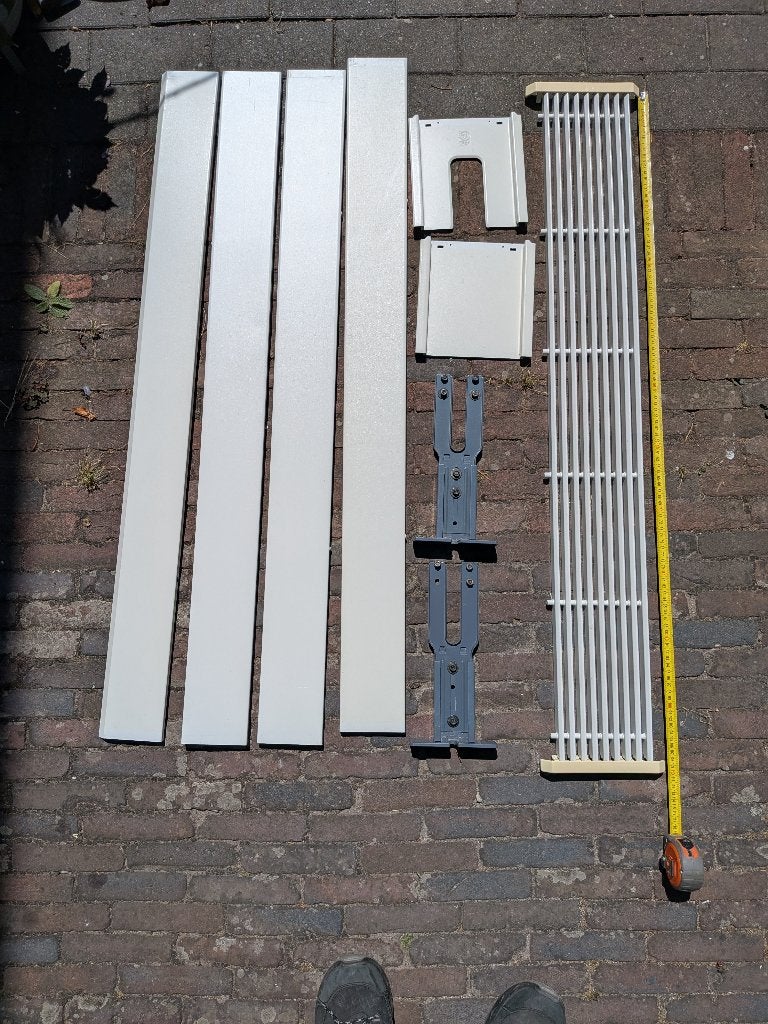 Diverse Jaga Tempo radiator onderdelen, 110x15, Ophalen, Gebruikt