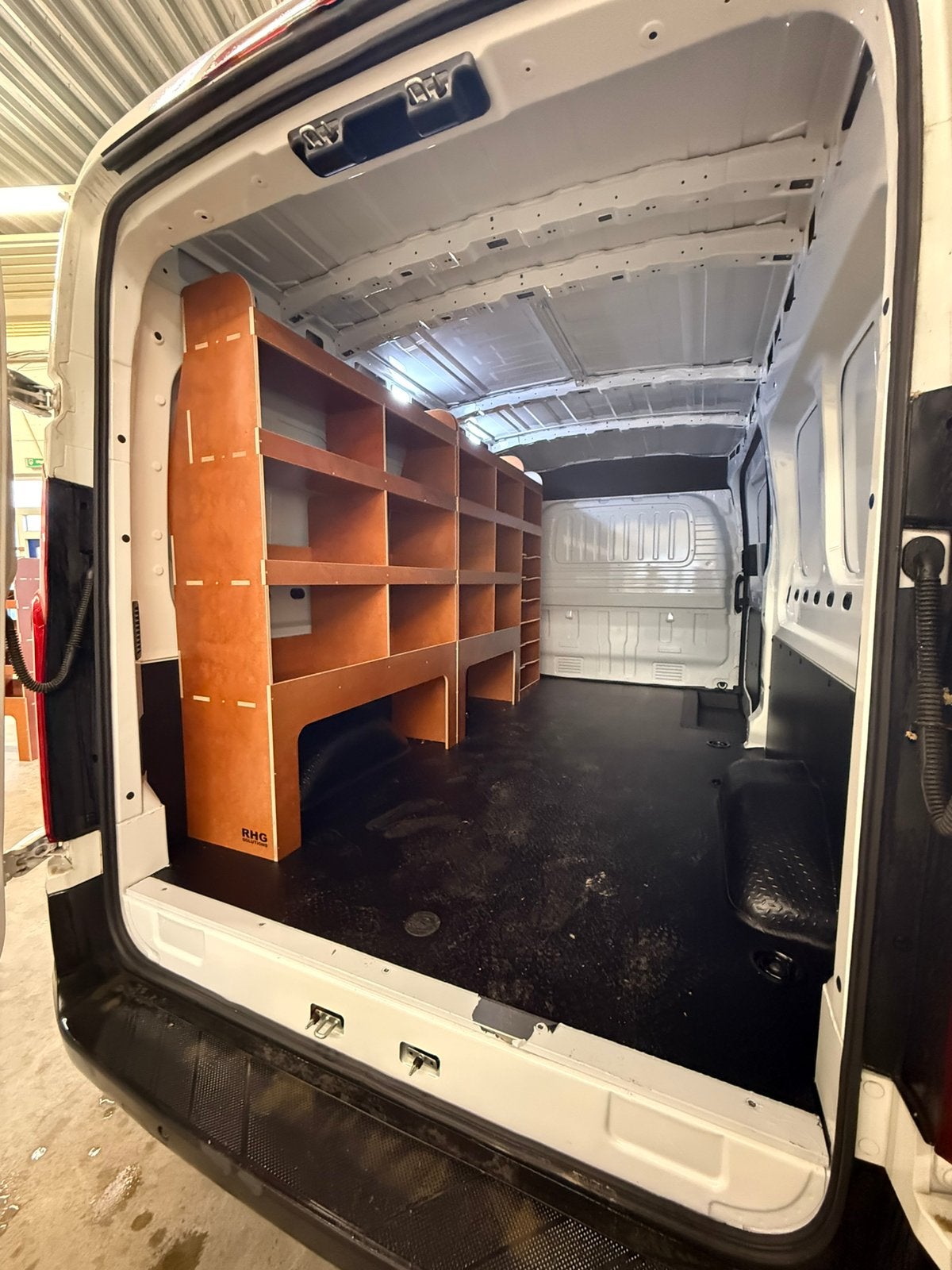 Bedrijfswageninrichting Maxus, Bus inrichting, Stelling bus, Ophalen, Nvt, Nvt, Nvt