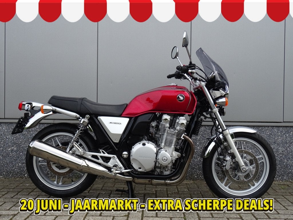 Honda CB 1100 C-ABS (bj 2013), Motoren, Motoren | Honda, Bedrijf, 1100 cc, Naked bike