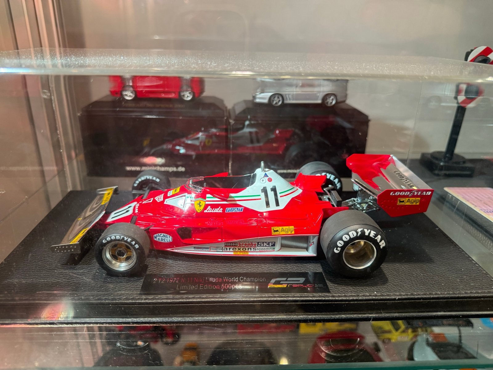Ferrari 312 T1 Niki Lauda 1/18 GP Replicas Niewstaat, Ophalen of Verzenden, Nieuw, Auto, Overige merken
