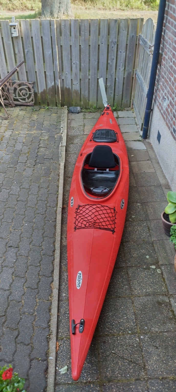 Prijon Cruiser Kajak - Rood, 1-persoons, Watersport en Boten, Ophalen of Verzenden, Gebruikt, 1-persoons