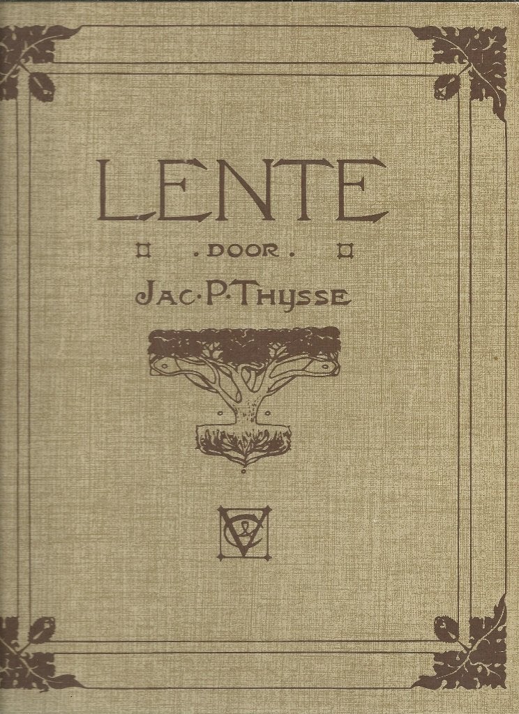 Plaatjesalobum  Lente van Verkade  herdruk 1975, Ophalen of Verzenden, Gelezen, Jac.P. Thijsse, Plaatjesalbum
