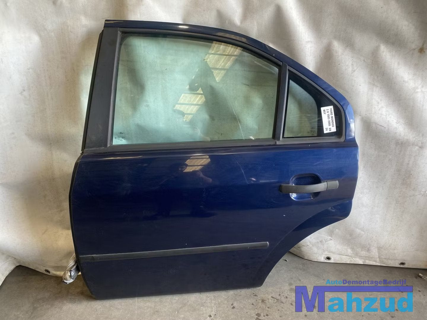 FORD MONDEO 3 sedan Blauw E2 Links achter deur portier 2000-, Auto-onderdelen, Gebruikt, Deur, Info@ford.com, Ophalen of Verzenden