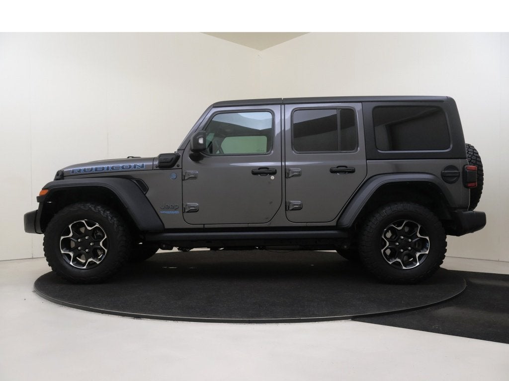 Jeep Wrangler Unlimited 4XE 380 Rubicon | Afneembaar dak | S, Auto's, Jeep, Euro 6, 4 cilinders, Leder, Bedrijf