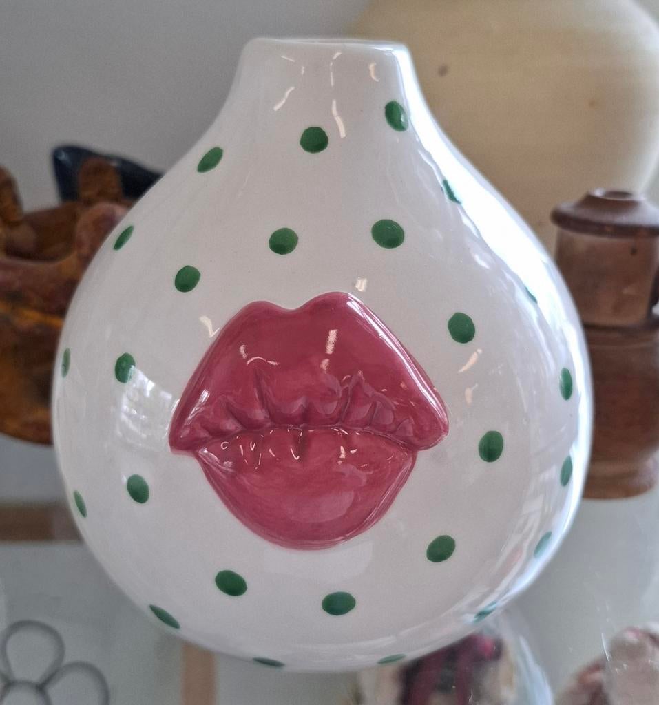 Vaasje, Huis en Inrichting, Woonaccessoires | Vazen, Overige kleuren, Ophalen of Verzenden, Minder dan 50 cm, Glas
