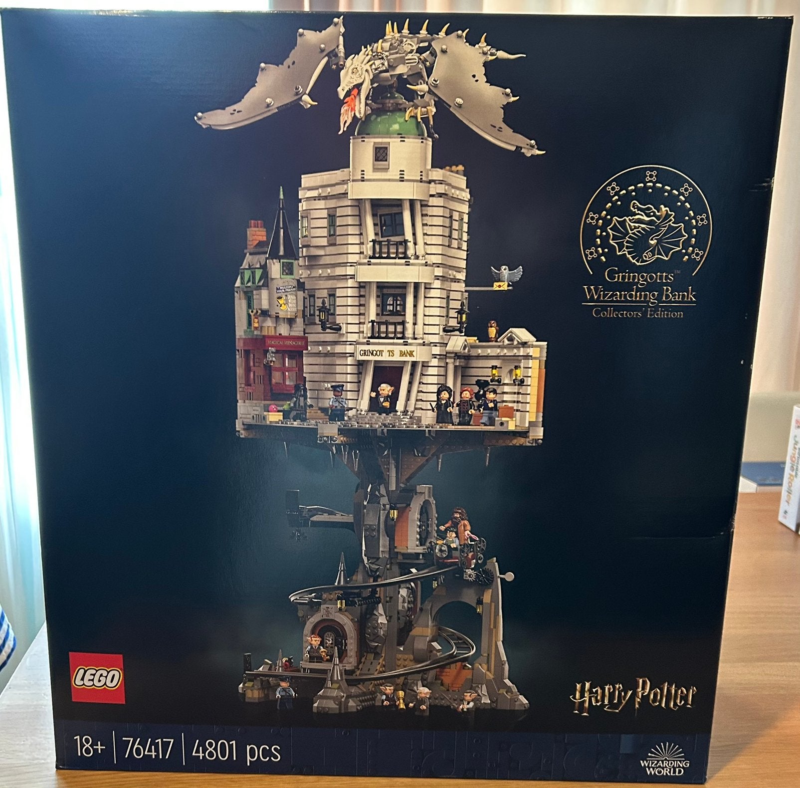 Lego 76417 Gringotts Wizarding Bank - Collectors’ Edition, Ophalen, Complete set, Compleet, Lego