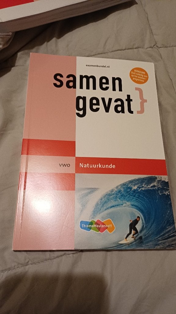 Samengevat natuurkunde, Boeken, Ophalen, Zo goed als nieuw, VWO, Natuurkunde
