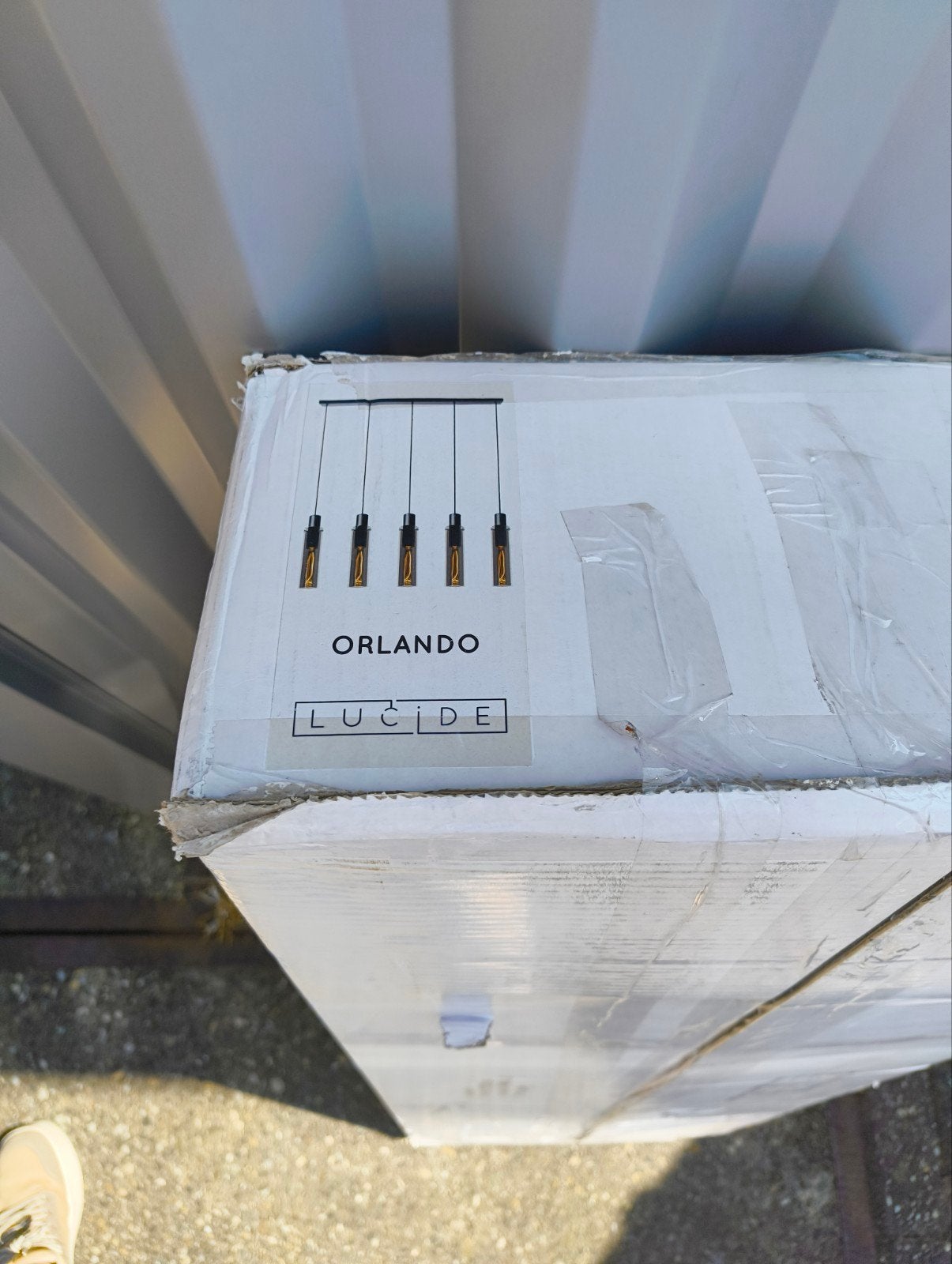 Lucide Orlando Hanglamp - Nieuw in doos, Nieuw, Overige fittingen, Ophalen of Verzenden, Metaal