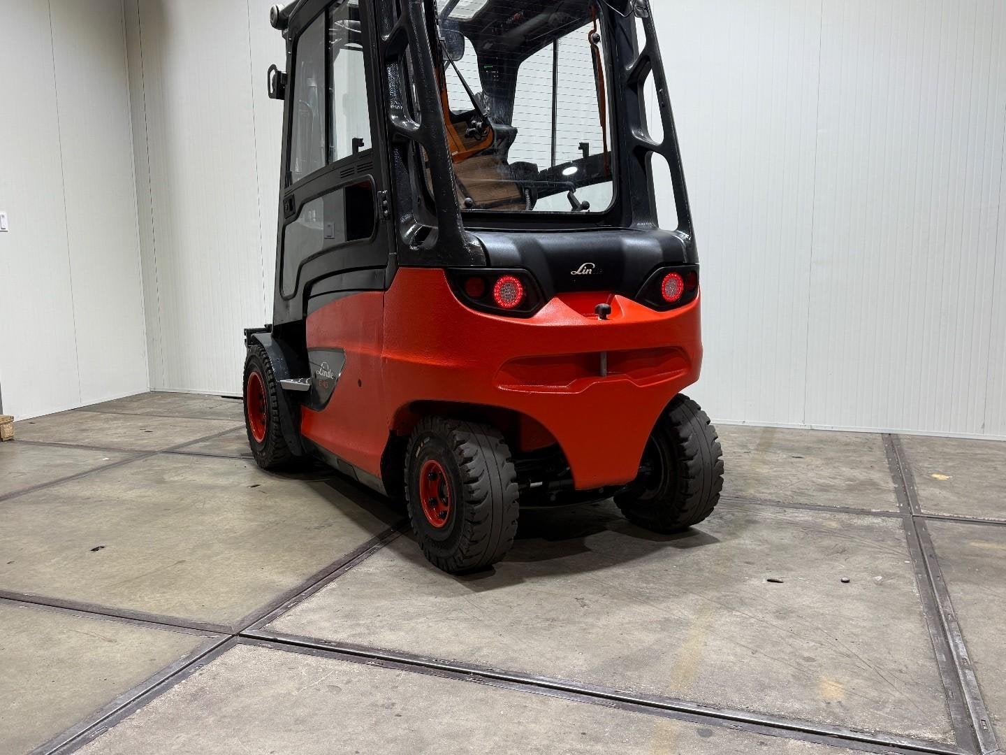 Linde E40-600 Triplex Vorkversteller Sideshift Freelift cabi, Meer dan 4000 kg, Elektrisch, Heftruck, Linde