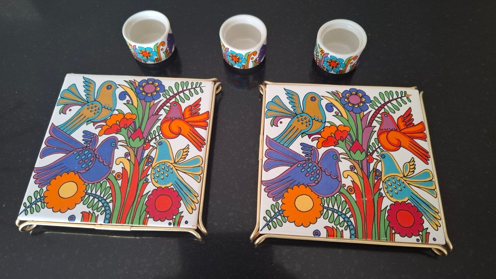 Acapulco Villeroy & Boch Onderzetters Eierdopjes, Ophalen of Verzenden