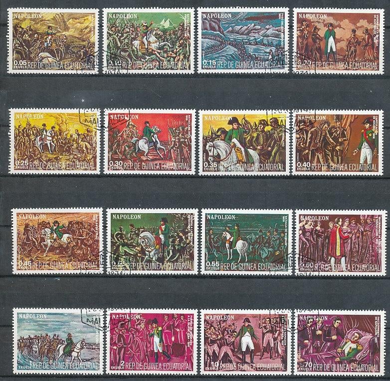 Equatoriaal Guinee 1977 M1165-1180 gest., Ophalen of Verzenden, Overige landen, Gestempeld