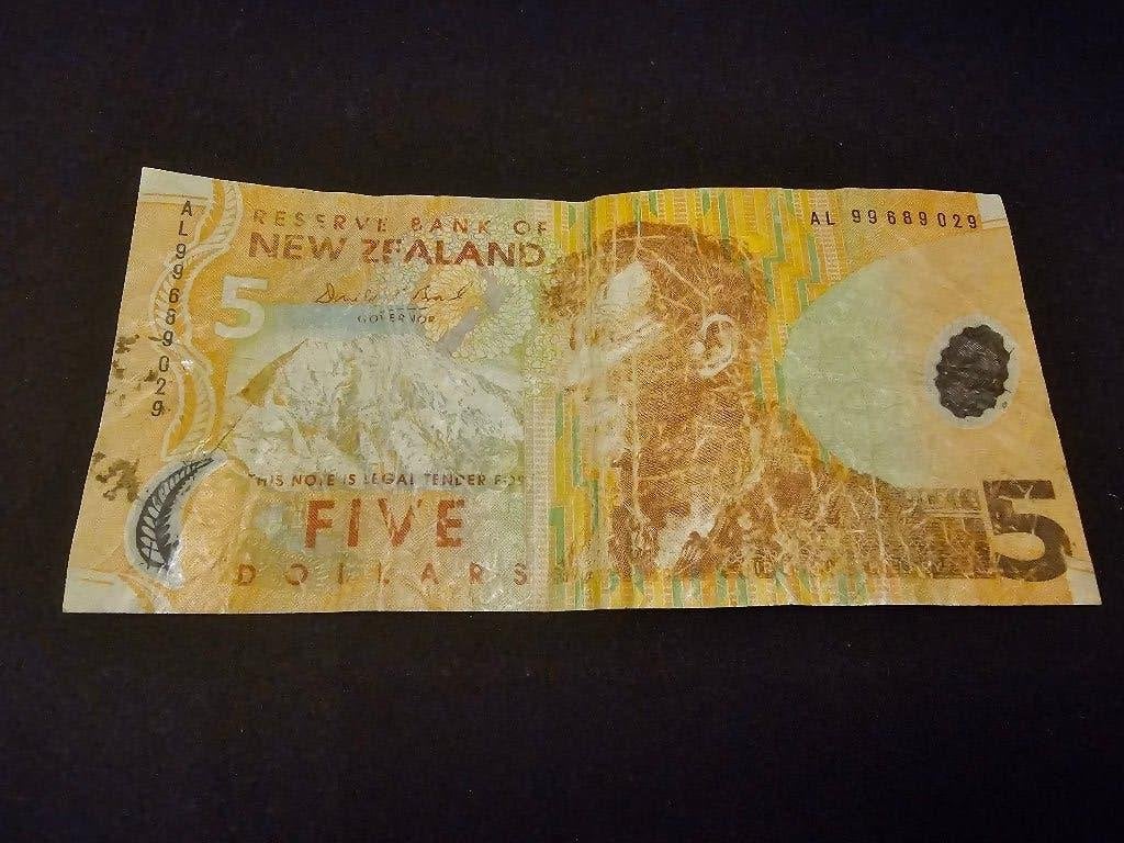 5 Nieuw-Zeelandse Dollar biljet, Verzenden, Buitenland, Bankbiljetten