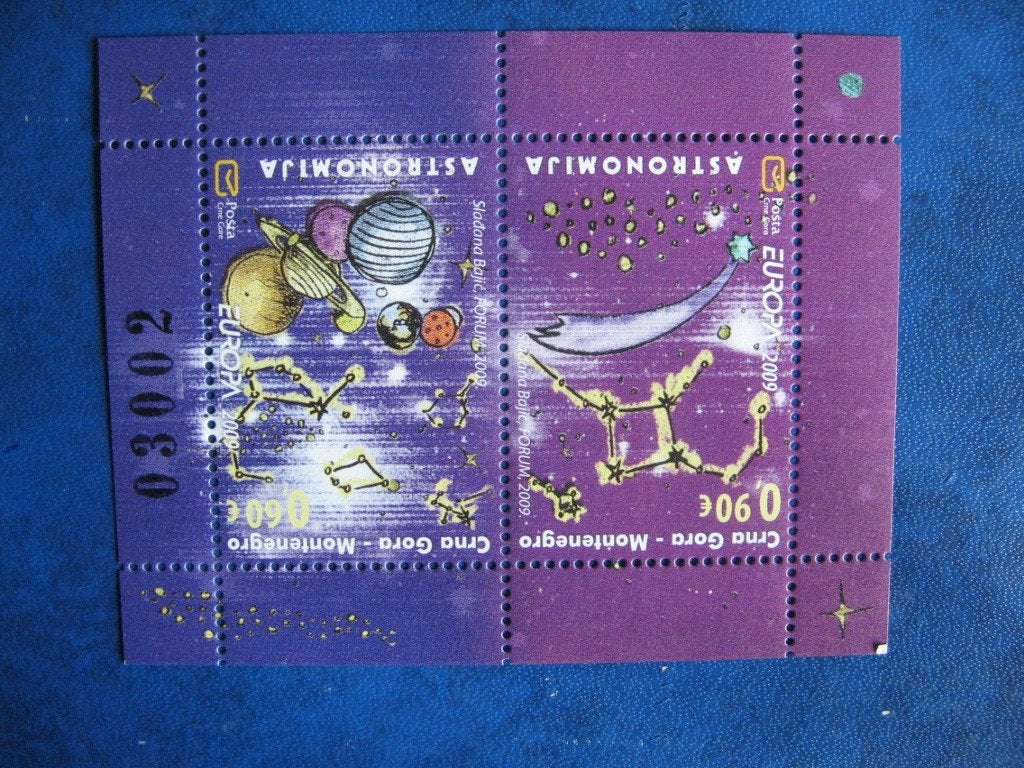 CEPT-Europa, blokje, MONTENEGRO, 2009, postfris, Verzenden, Postfris, Overige thema's