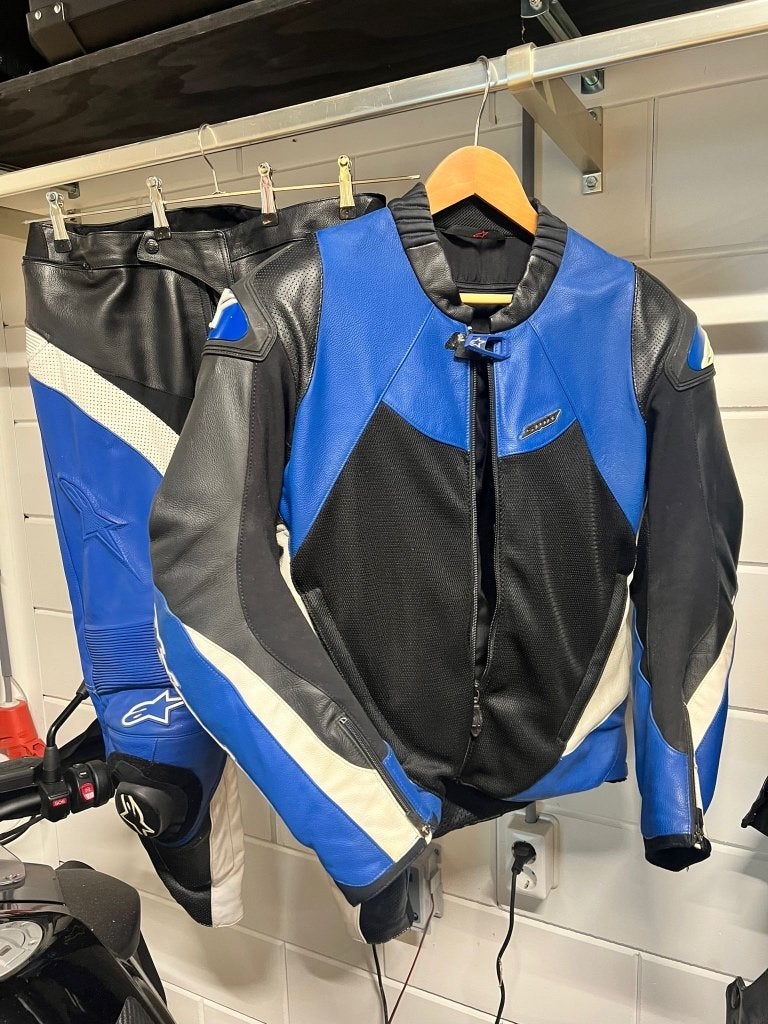 Motorjas leder alphinestars maat 56, Heren, Jas | leer, Ophalen of Verzenden, Alpinestars
