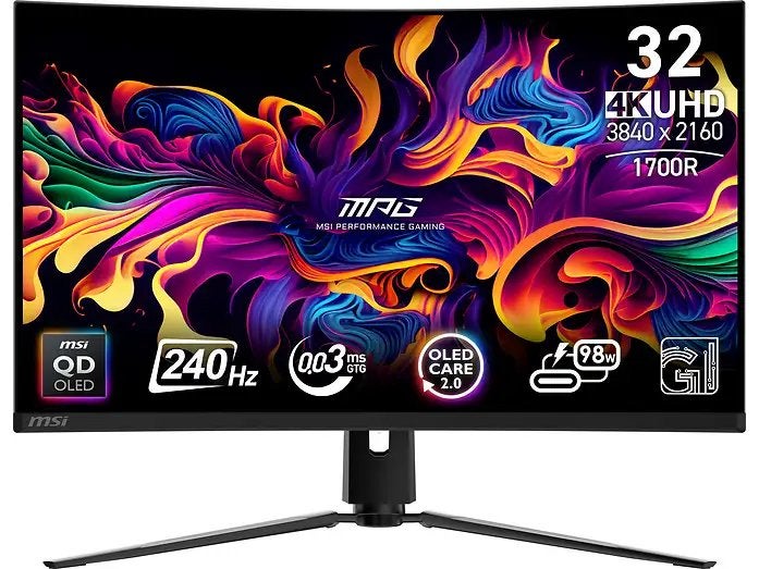 Foto 2 van MSI MPG 321CURX QD-OLED - 31,5 inch - (HDR 4K) 240hz