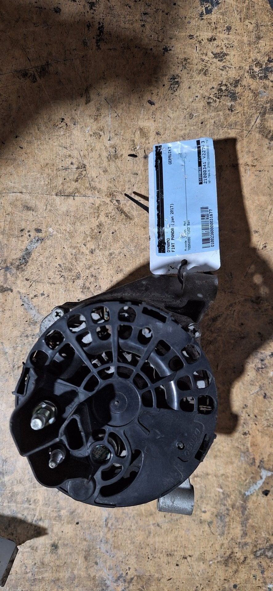 Denso Dynamo Fiat Panda 312 500 Lancia Ypsilon 1.2 8V 518590, Gebruikt, -, -, Ophalen of Verzenden