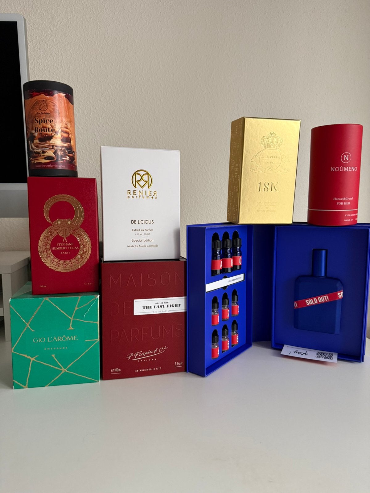 Niche parfums collectie, Ophalen of Verzenden, Zo goed als nieuw