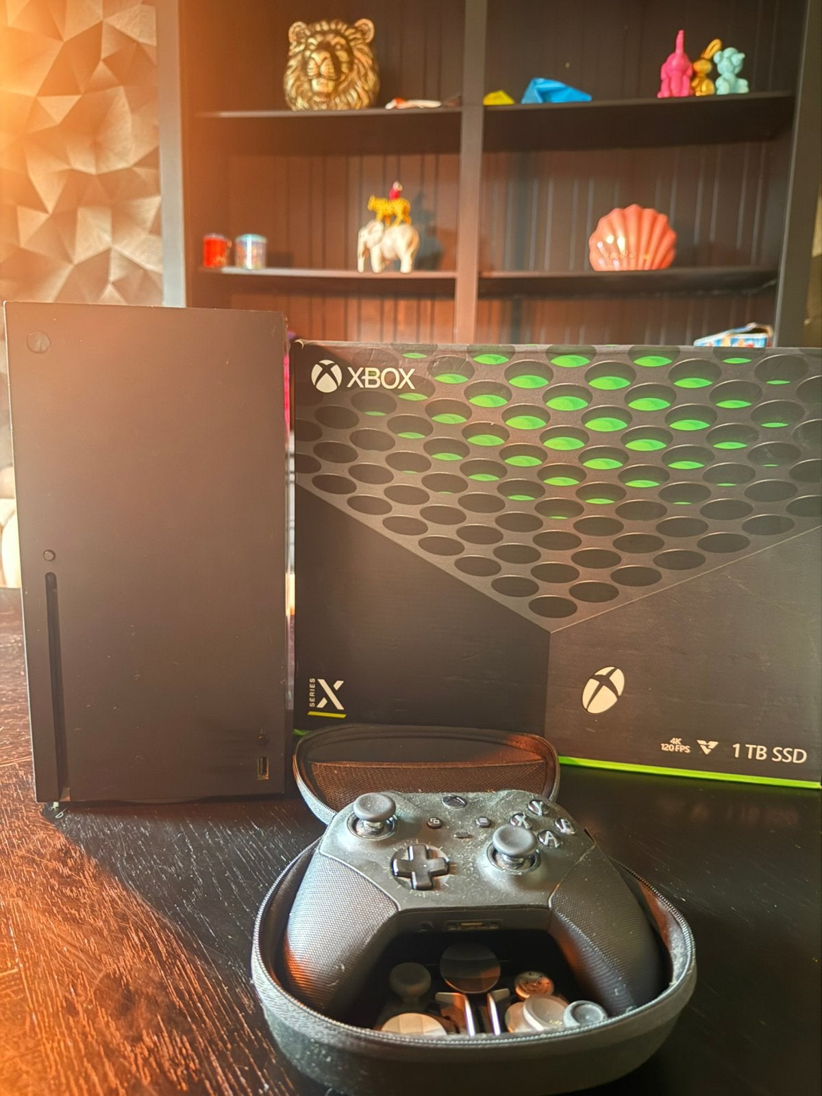 Xbox series x met elite controller, Spelcomputers en Games, Spelcomputers | Xbox Series X en S, Ophalen, Zo goed als nieuw
