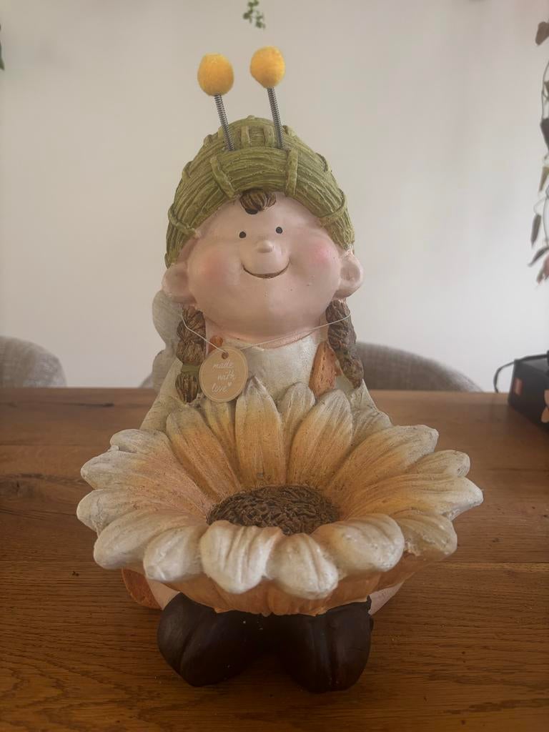 Leuk vogelbakje voor buiten - Zo goed als nieuw, Tuin en Terras, Ophalen, Zo goed als nieuw, Overige materialen, Tuinkabouter