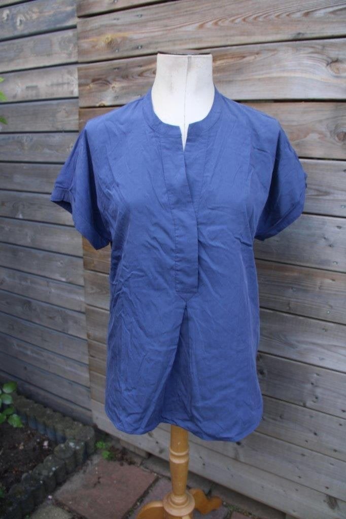 Tuniek blauw Peter Hahn mt 42 Vaste prijs, Kleding | Dames, Blouses en Tunieken, Blauw, Maat 42/44 (L), Ophalen of Verzenden, Zo goed als nieuw