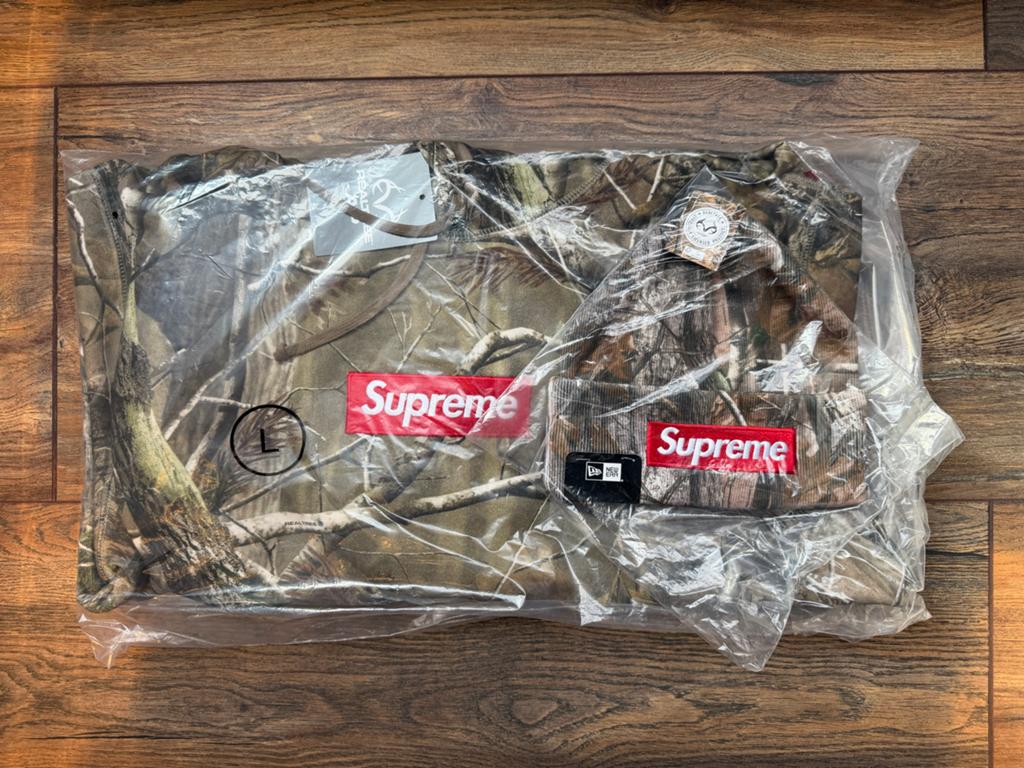 Supreme Realtree Trui L en Beanie Camo Set Nieuw, Ophalen, Nieuw