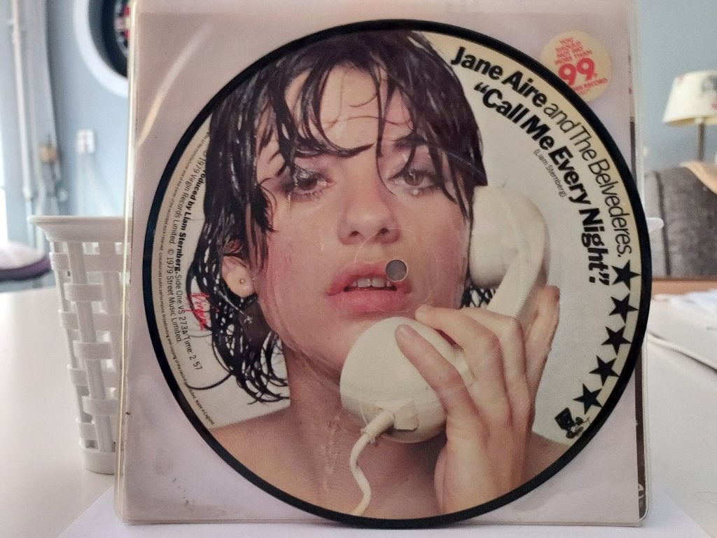7" Picture-Single Jane Aire And The Belvederes - Call Me Eve, Ophalen of Verzenden, Gebruikt, Pop