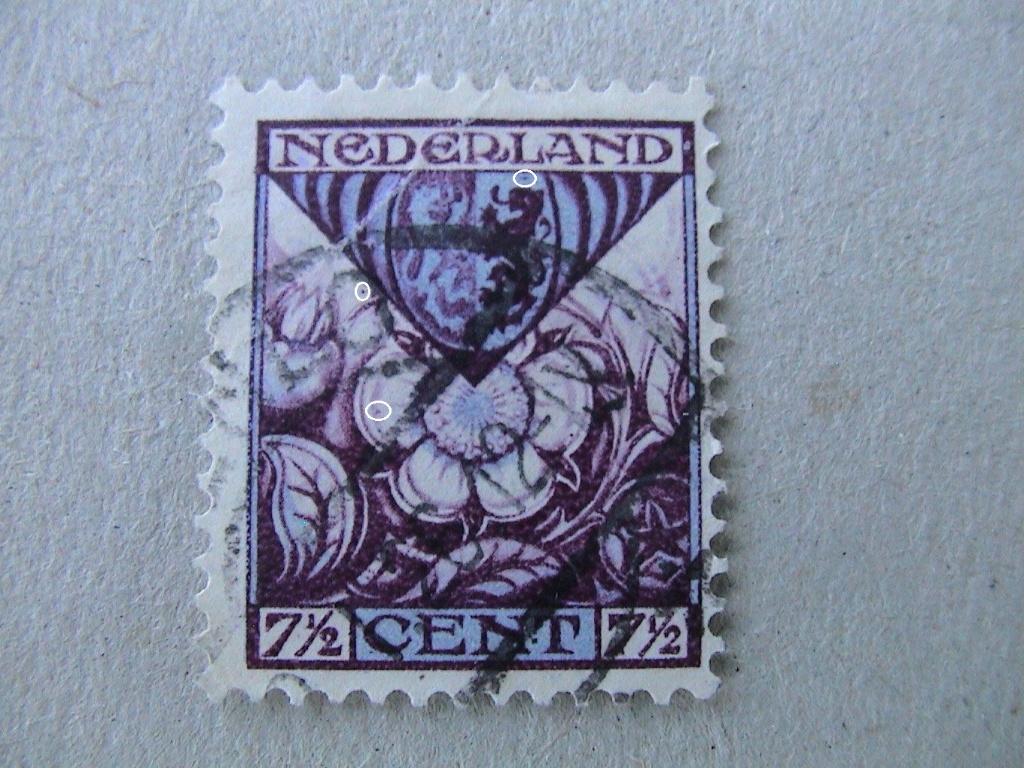 plaatfout 167 , gestempeld., Verzenden, T/m 1940, Gestempeld
