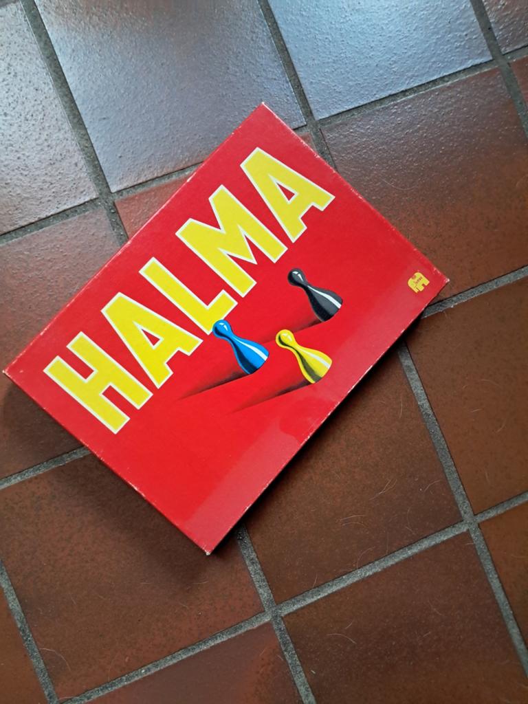Halma - Klassiek bordspel voor jong en oud, Drie of vier spelers, Ophalen of Verzenden, Gebruikt
