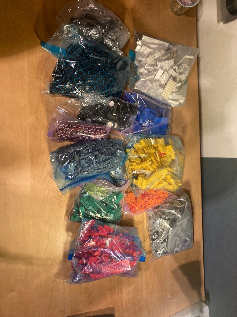 Lego Partij 5-10 KG, inclusief complete sets, Kinderen en Baby's, Speelgoed | Duplo en Lego, Ophalen of Verzenden, Gebruikt, Compleet