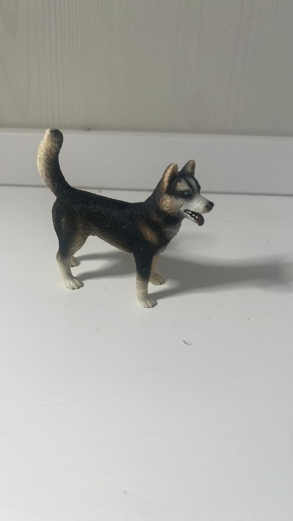 Schleich hond, Verzamelen, Dierenverzamelingen, Ophalen, Zo goed als nieuw, Hond of Kat, Beeldje of Figuurtje