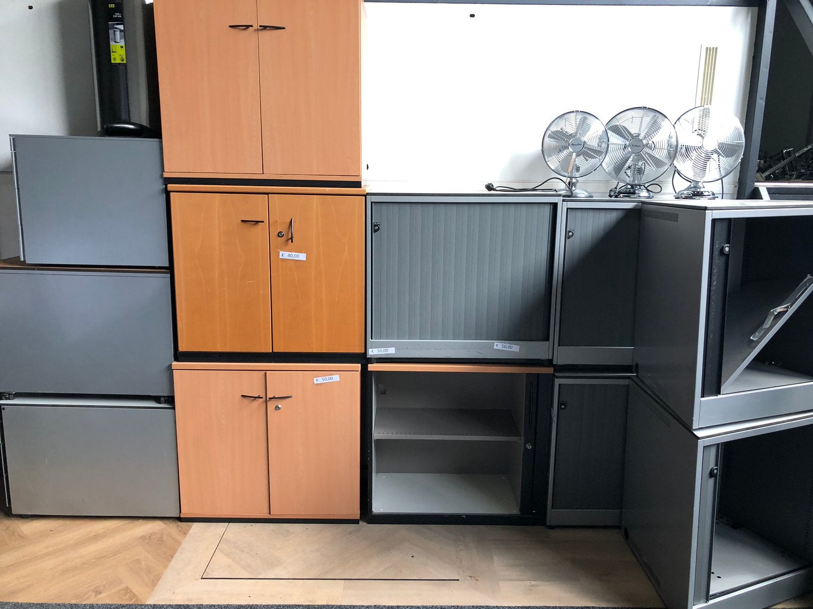 archief kasten, Gebruikt, 100 tot 150 cm, Overige materialen, Ophalen of Verzenden