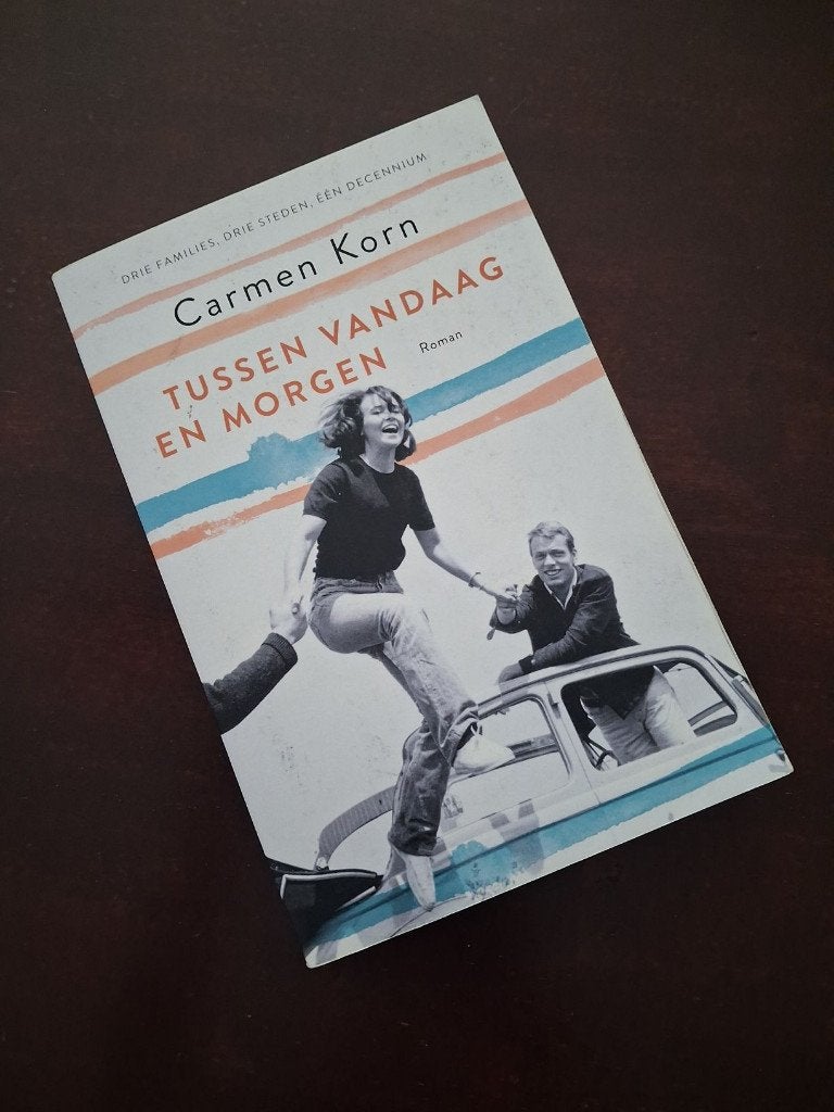 Carmen Korn - tussen vandaag en morgen, Boeken, Ophalen of Verzenden, Zo goed als nieuw