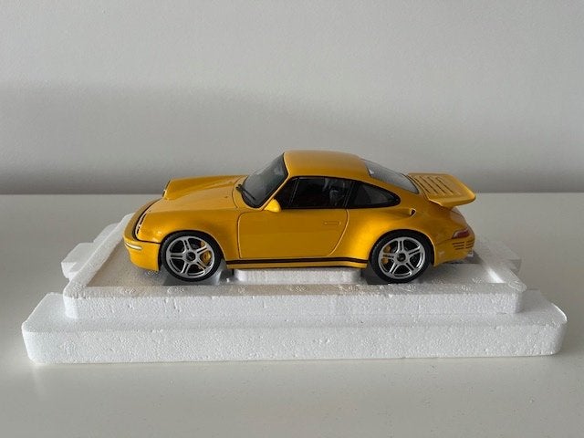 Almost Real Porsche RUF 911 CTR Anniversary 2017 Geel 880301, Ophalen of Verzenden, Nieuw, Auto, Overige merken