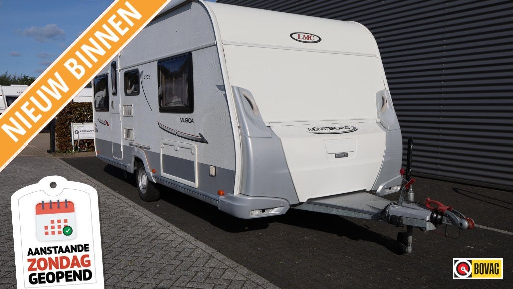 LMC Musica 470 E mover+dakluifel+vloerverw, Caravans en Kamperen, Rondzit, Bedrijf, 4 tot 5 meter, LMC en Münsterland