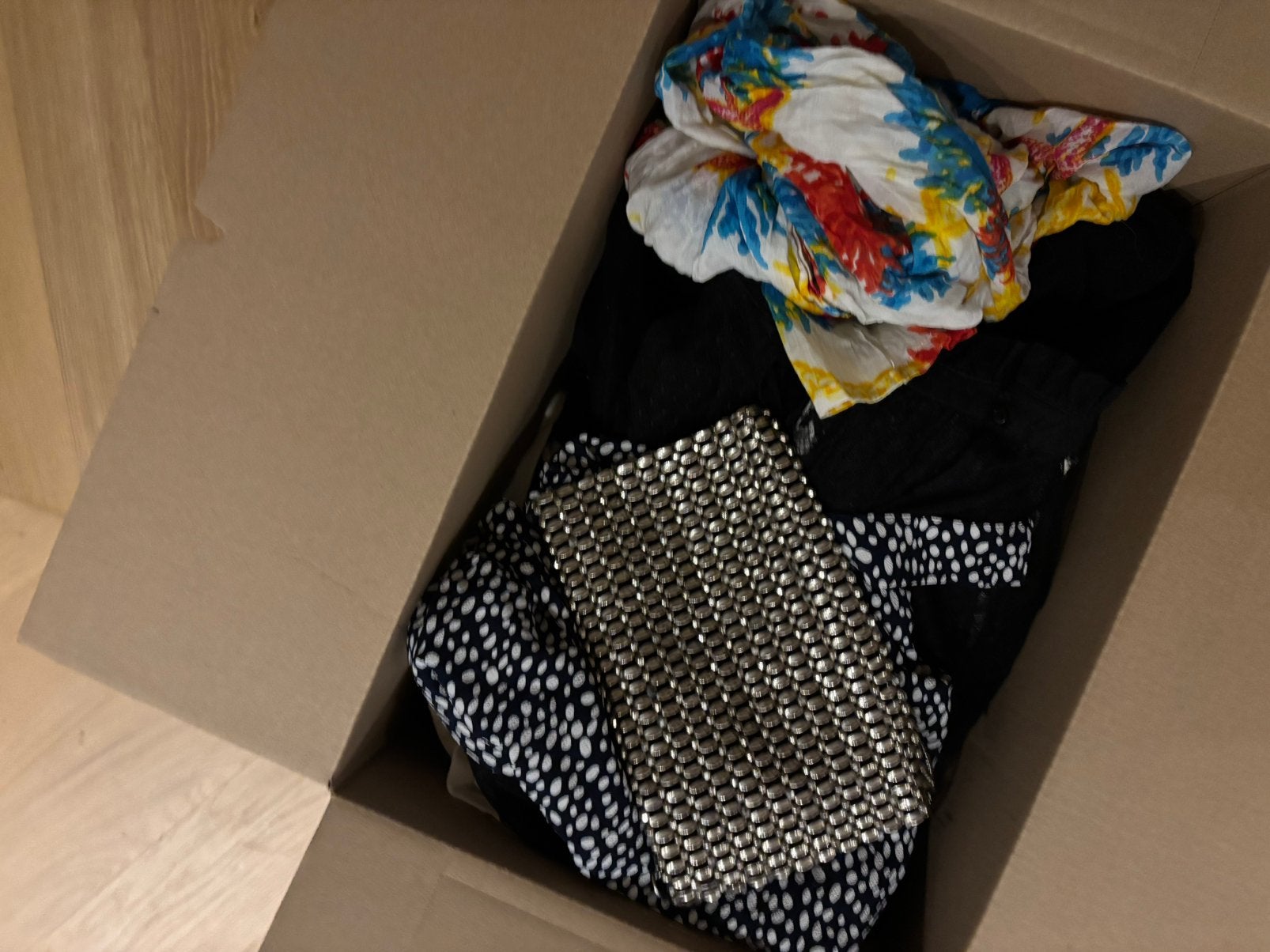 Vintage & tweedehands kledingpakket dames - S–L – Box 16, Ophalen of Verzenden, Gedragen, Maat 38/40 (M)