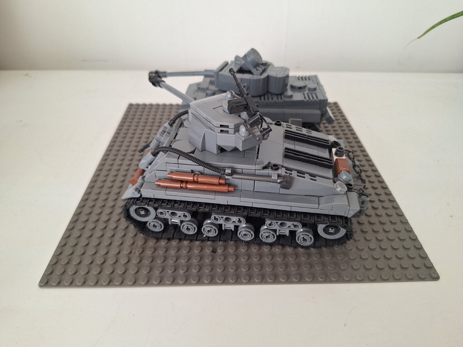 Lego tanks en soldaten (Amerikaans en Duits), Ophalen of Verzenden, Zo goed als nieuw