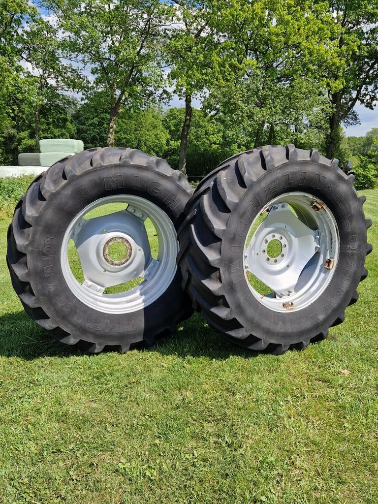 MICHELIN XM108 600/65R34 EN 480/65R24, Zakelijke goederen, Agrarisch | Onderdelen | Banden, Velgen en Assen, Ophalen of Verzenden