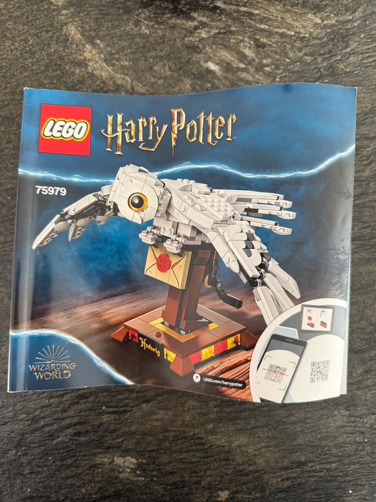 LEGO Harry Potter Hedwig (75979) - zgan Complete set, Kinderen en Baby's, Speelgoed | Duplo en Lego, Lego, Harry Potter, Ophalen of Verzenden