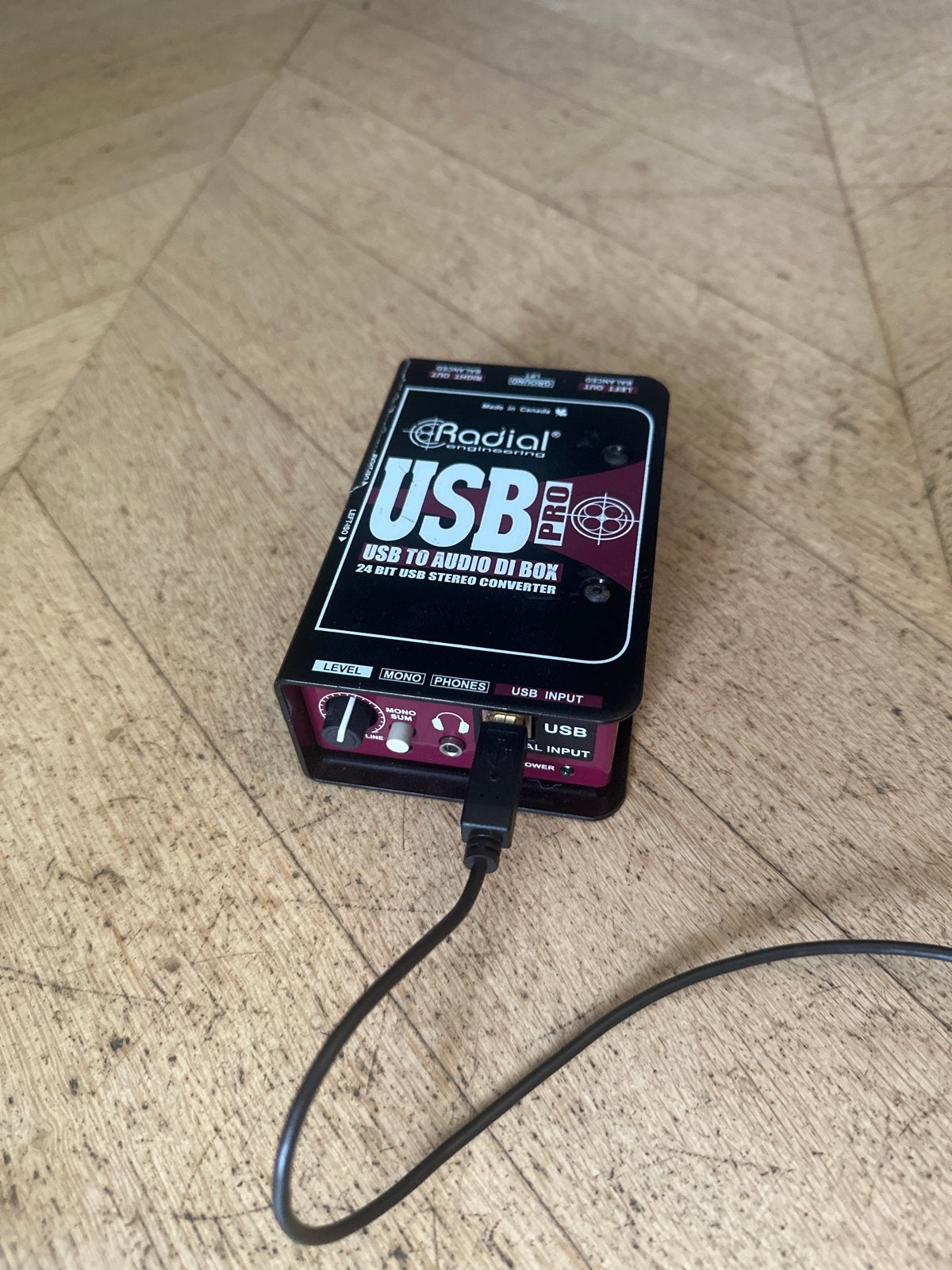 Radial USB Pro USB naar Audio DI Box, Ophalen of Verzenden, Gebruikt