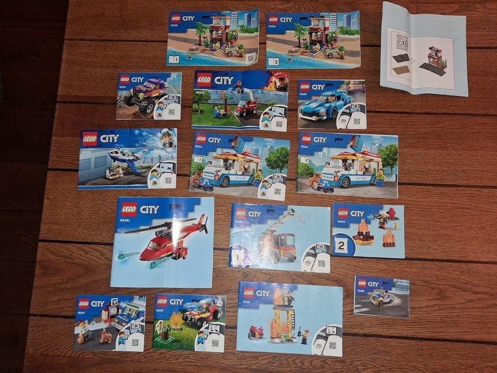 LEGO City Bouwinstructies handleiding serie