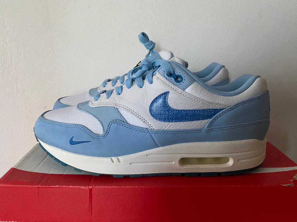 Nike Air Max 1 Blueprint 44,5, Kleding | Heren, Schoenen, Ophalen of Verzenden