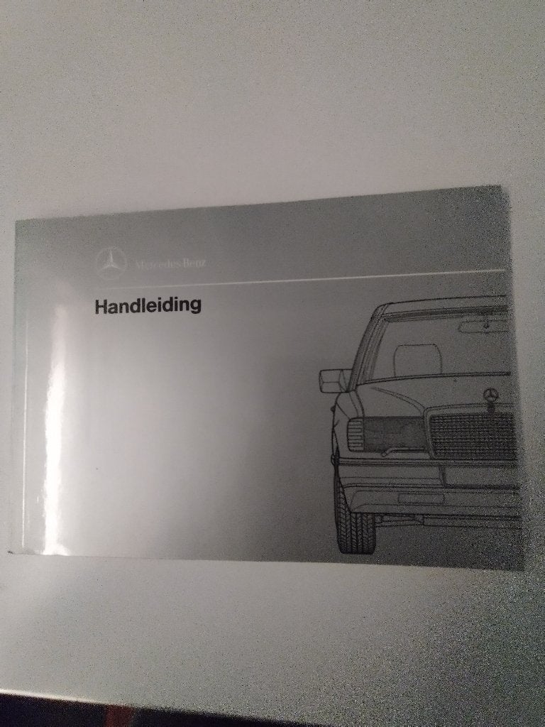 Mercedes W124 instructieboekje, Ophalen of Verzenden