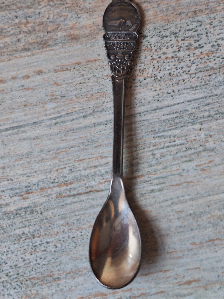 Theelepeltje Watersnoodramp 1953, Antiek en Kunst, Ophalen