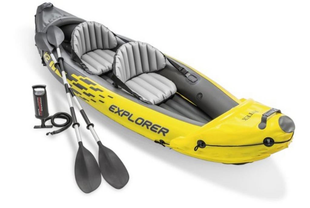 Kajak Compleet, Watersport en Boten, Kano's, Ophalen, Opblaasbaar, Kajak, Twee personen