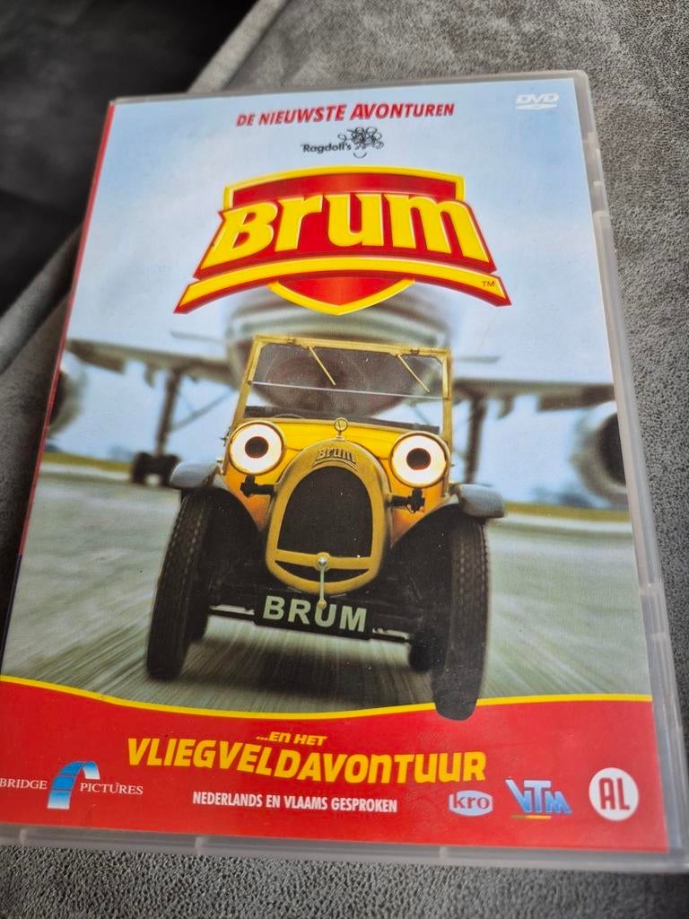 Brum en het Vliegveldavontuur DVD, Cd's en Dvd's, Dvd's | Kinderen en Jeugd, Ophalen of Verzenden