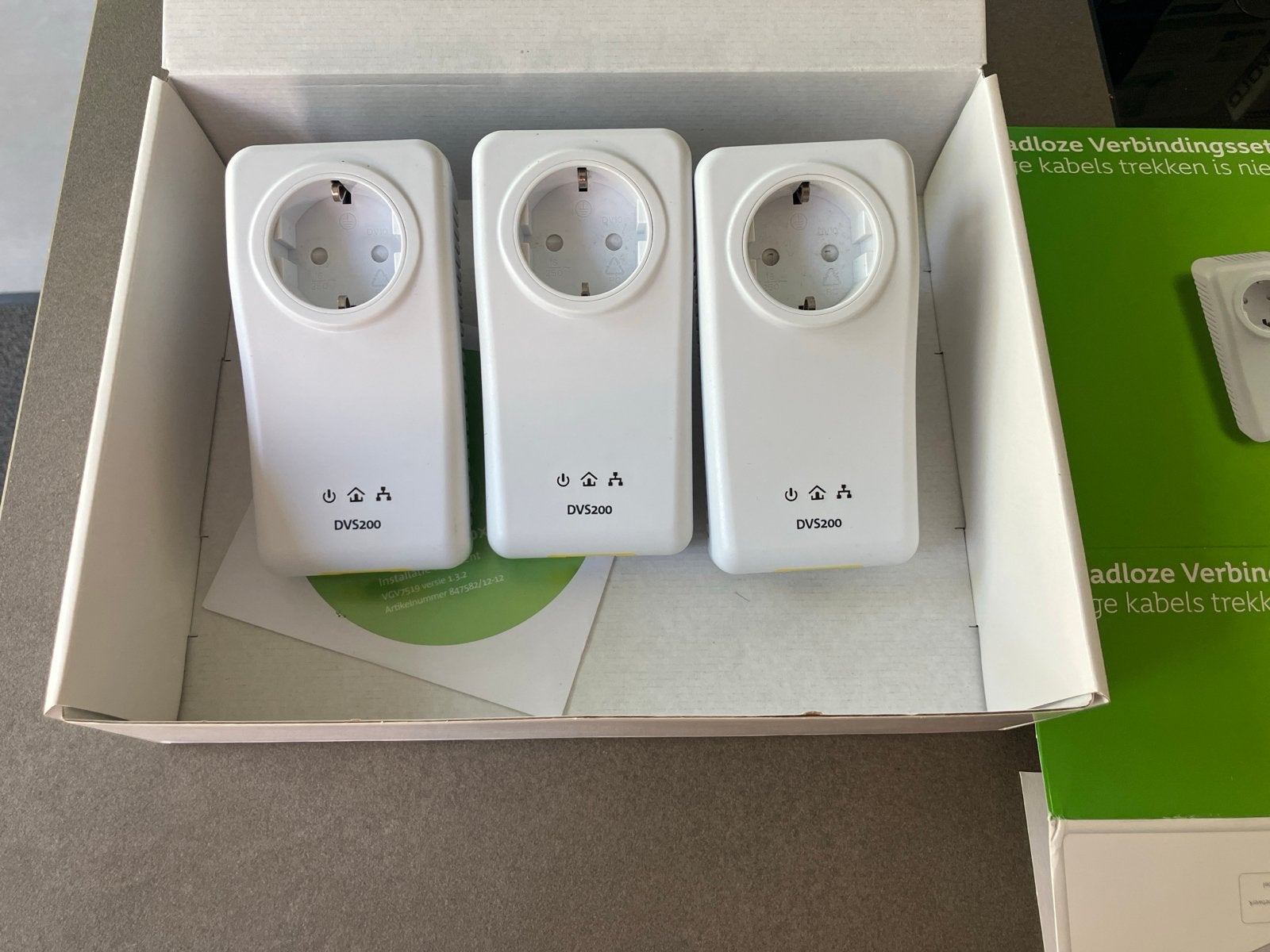 3x Draadloze Verbindingsset KPN DVS200 incl. DOIS, Computers en Software, Ophalen of Verzenden, Gebruikt
